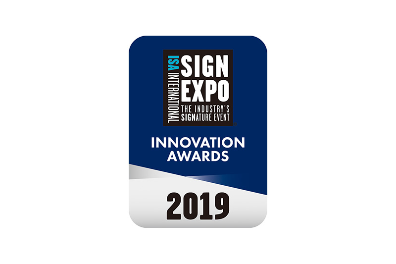 ISA International Sign Expo® 2019 Innovation Award Logo